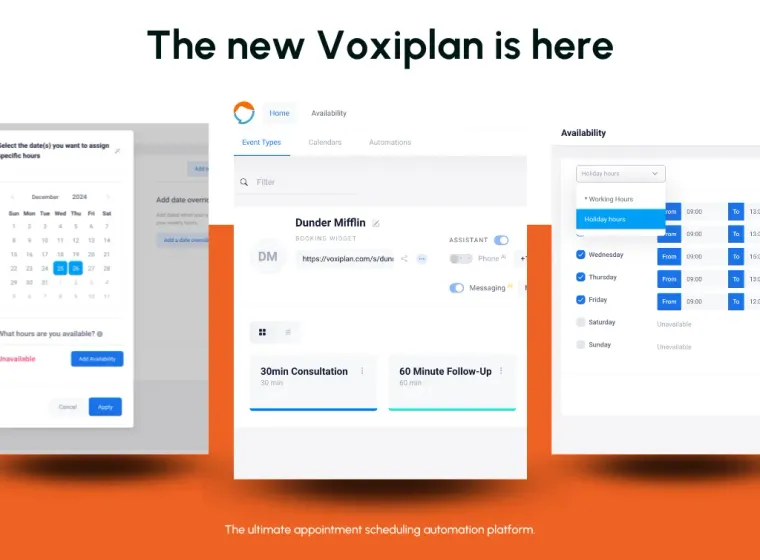 Announcing the new Voxiplan: Revamped and ready to enhance your scheduling experience
