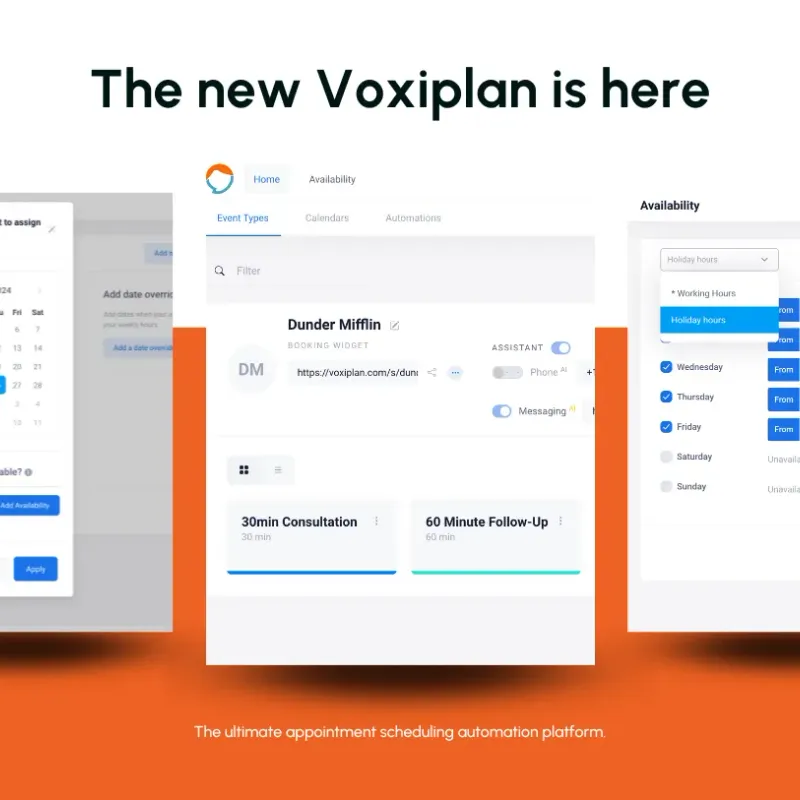Related to Announcing the new Voxiplan: Revamped and ready to enhance your scheduling experience