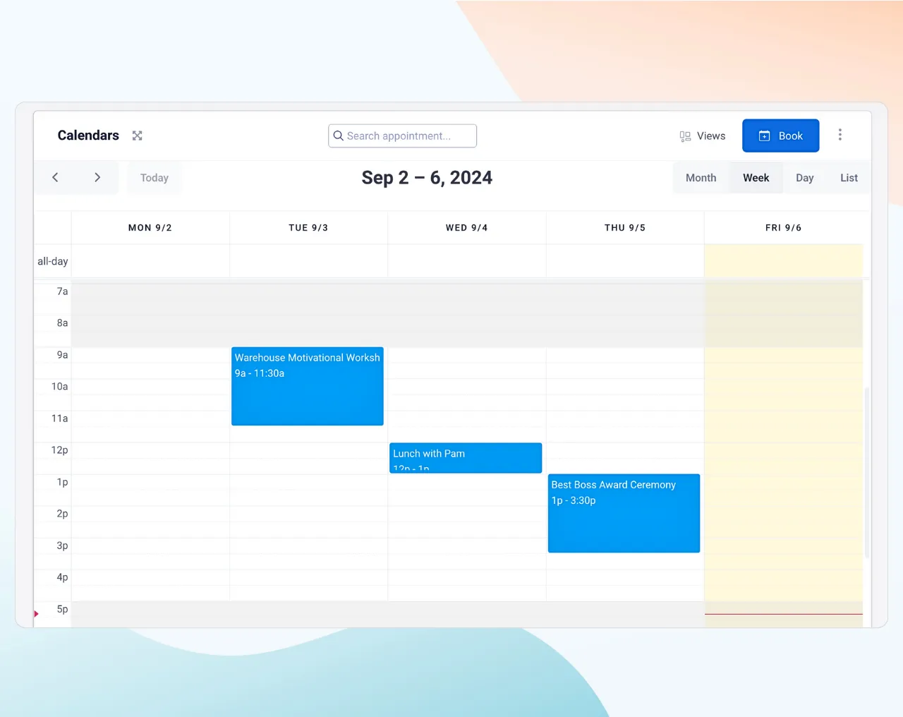 Voxiplan Calendar